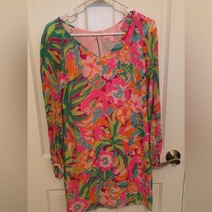 Beautiful flamingo Lilly Pulitzer dress! Size 00.
